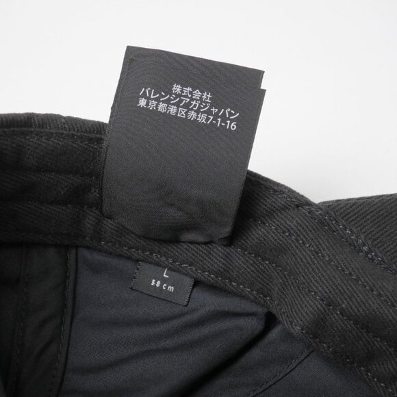Balenciaga Cap Cotton Black main image 5